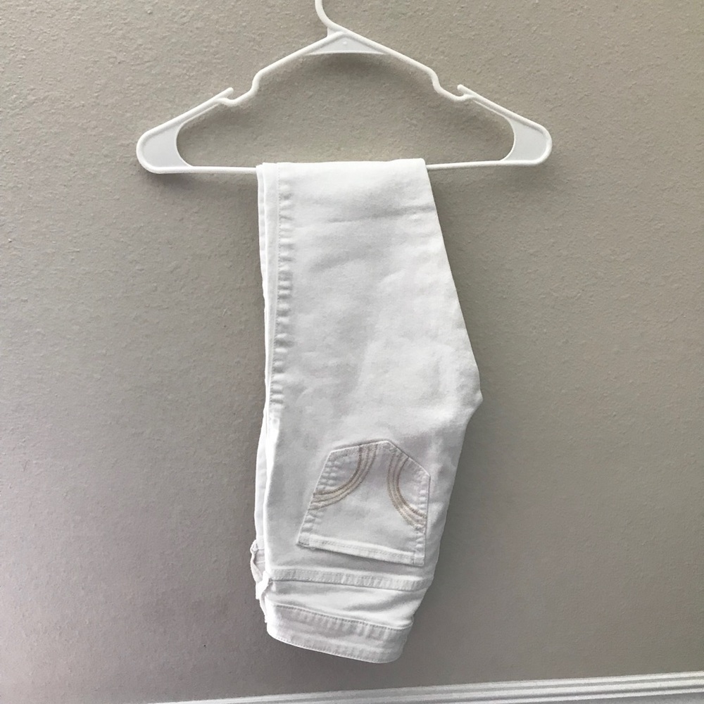 White jeans